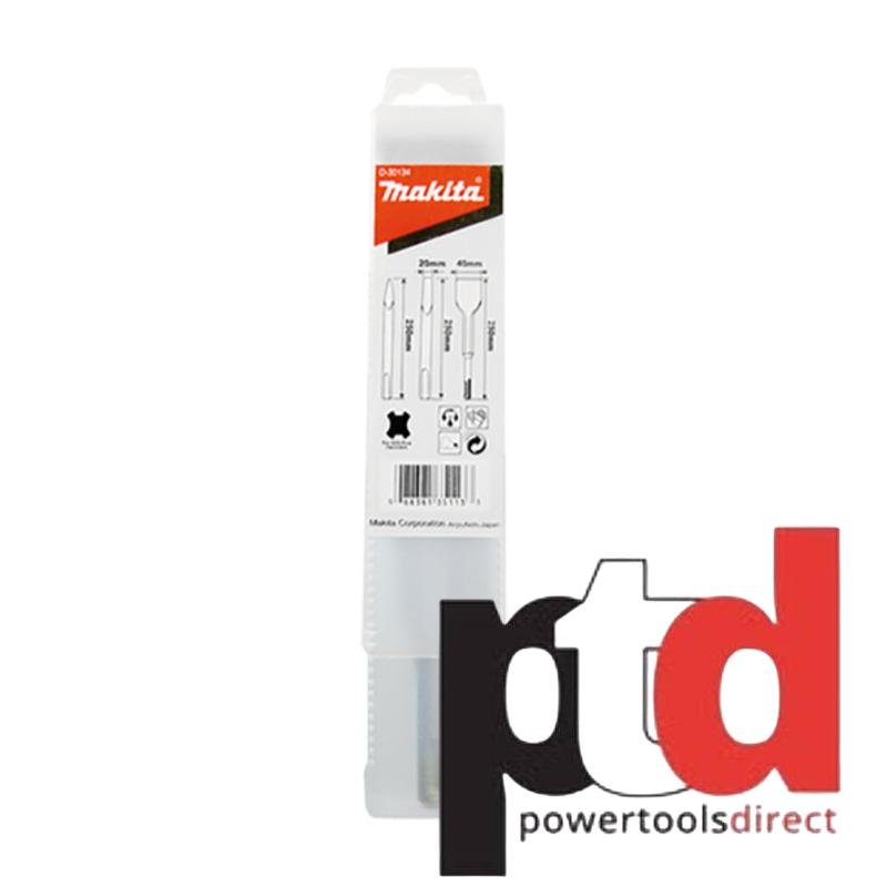 Makita D-30134 3pc SDS+ Chisel Set - buy online in Australia | Trade Tools Australia