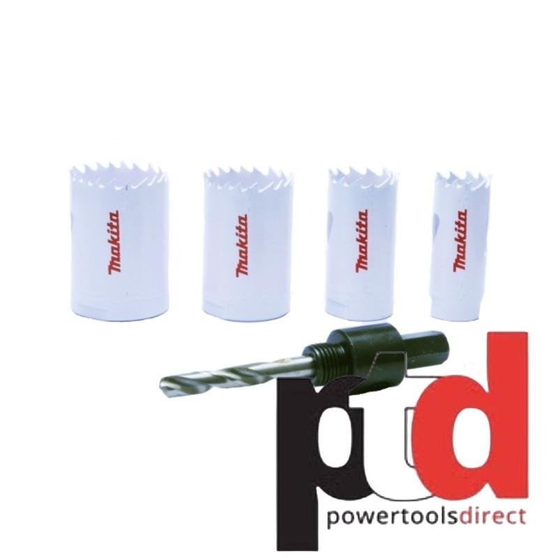 Makita D-34855 Mini Holesaw Kit 20mm 25mm 32mm 35mm - buy online in Australia | Trade Tools Australia