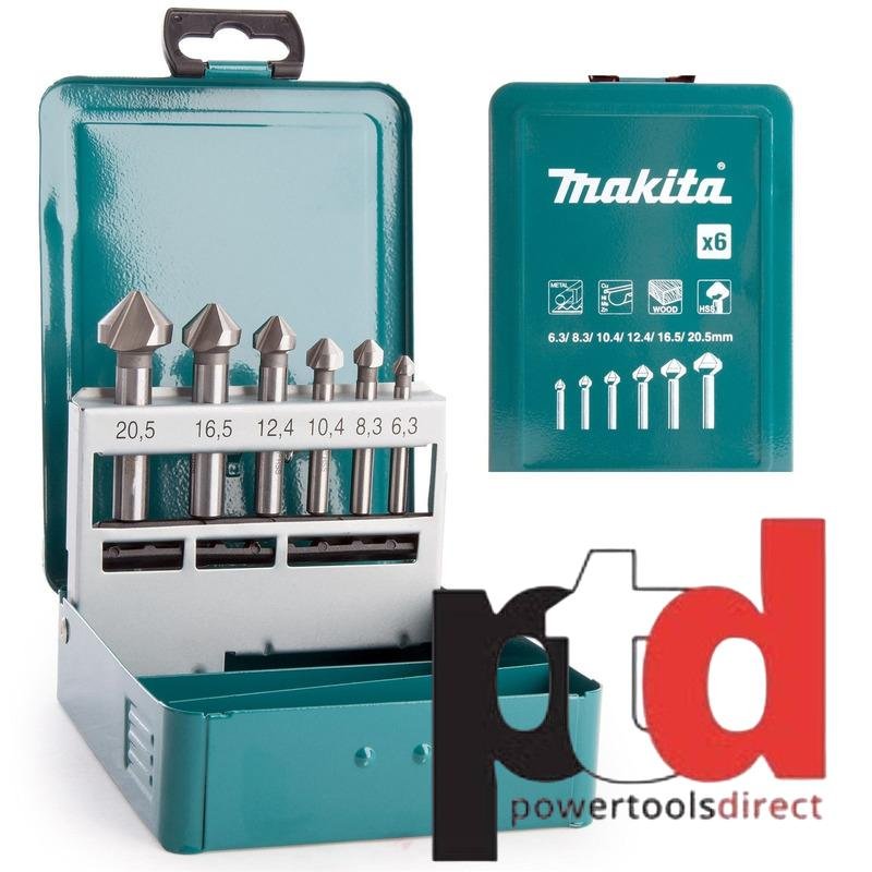 Makita D-42204 6 Piece Countersink Set - buy online in Australia | Trade Tools Australia