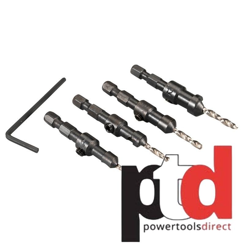 Makita D-73455 4 Piece Quick Change Countersink Set - buy online in Australia | Trade Tools Australia