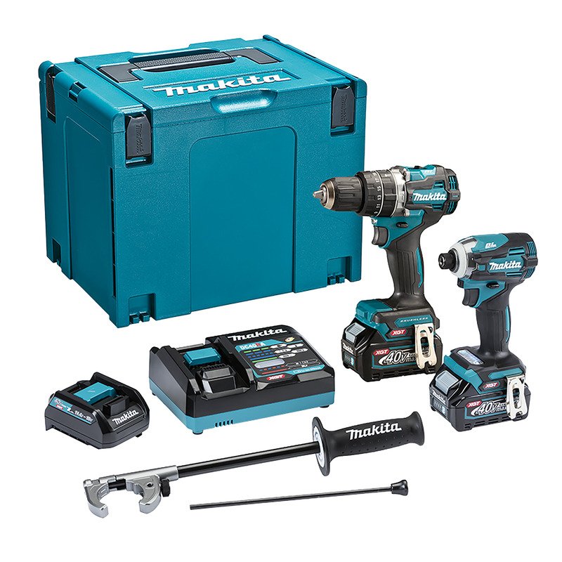 Makita DK0172G201 40v MAX XGT 2pc Combi Kit – HP002 Combi Drill / TD001 Impact Driver - buy online in Australia | Trade Tools Australia