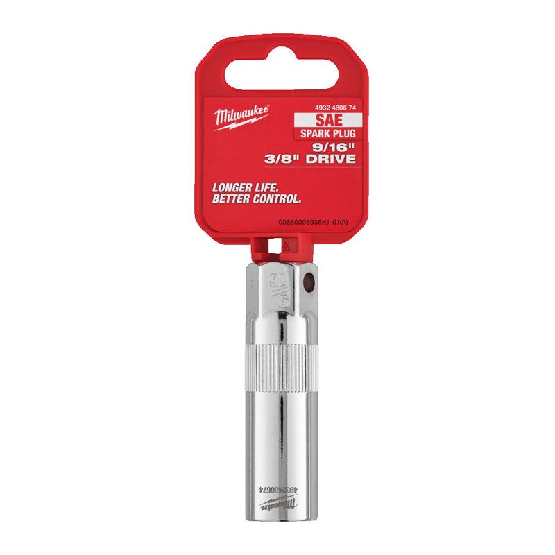 Milwaukee 3/8″ Drive Spark Plug Socket – Select Variant - buy online in Australia | Trade Tools Australia