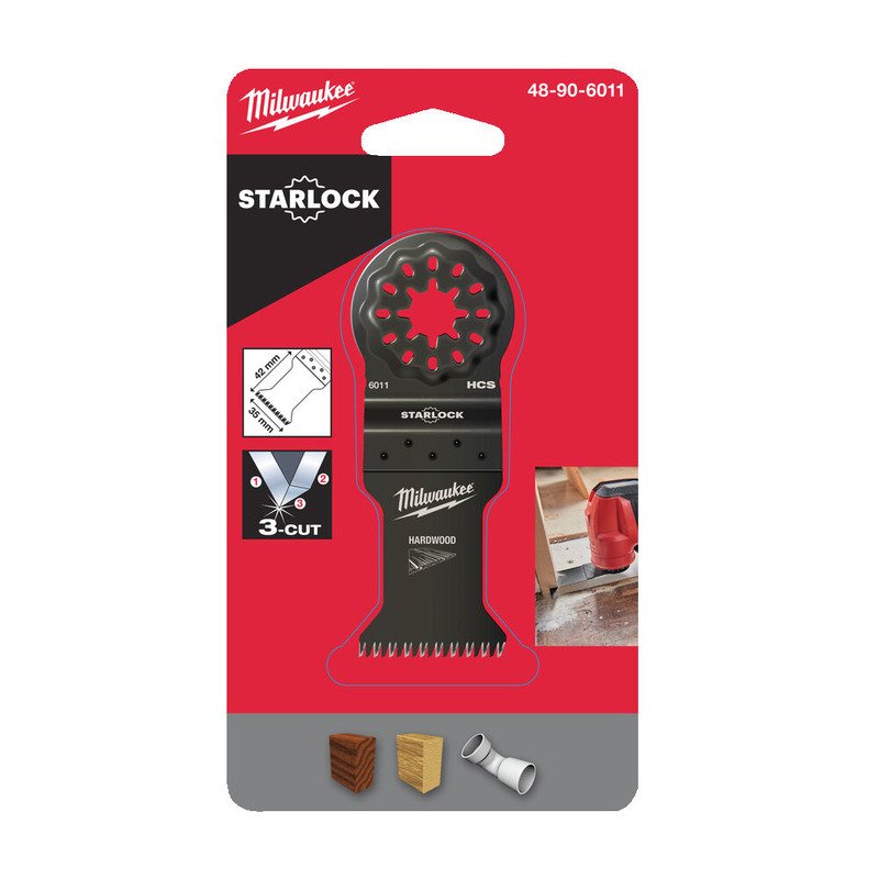 Milwaukee 35mm Wood Plunge Cut Multi Tool Blade For Fast and Clean Cuts - buy online in Australia | Trade Tools Australia