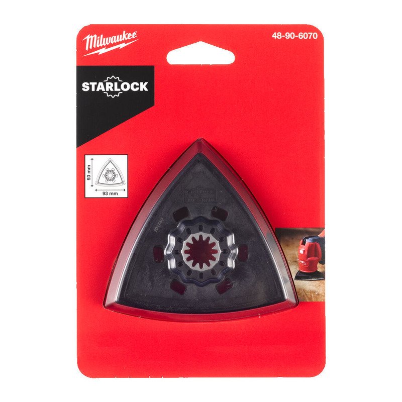 Milwaukee 48906070 Multi Tool Sanding Pad 93x93mm - buy online in Australia | Trade Tools Australia