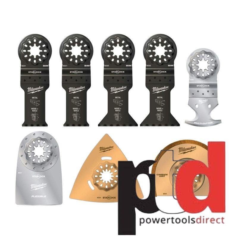 Milwaukee 48906088 Multi Tool Renovation Set 8pk - buy online in Australia | Trade Tools Australia