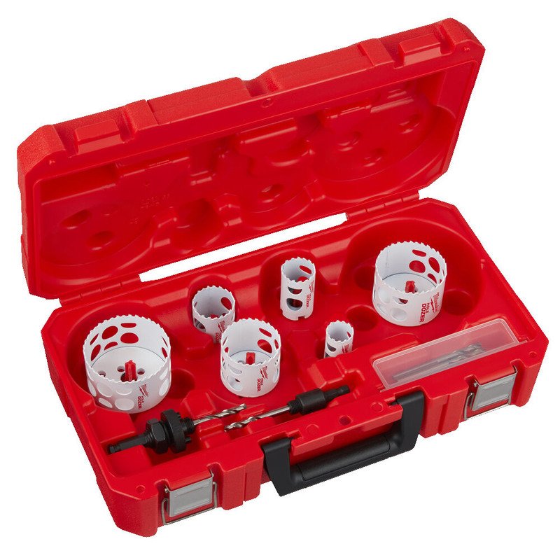 Milwaukee 49224201 10pc Holedozer Bi-Metal Holesaw Set - buy online in Australia | Trade Tools Australia