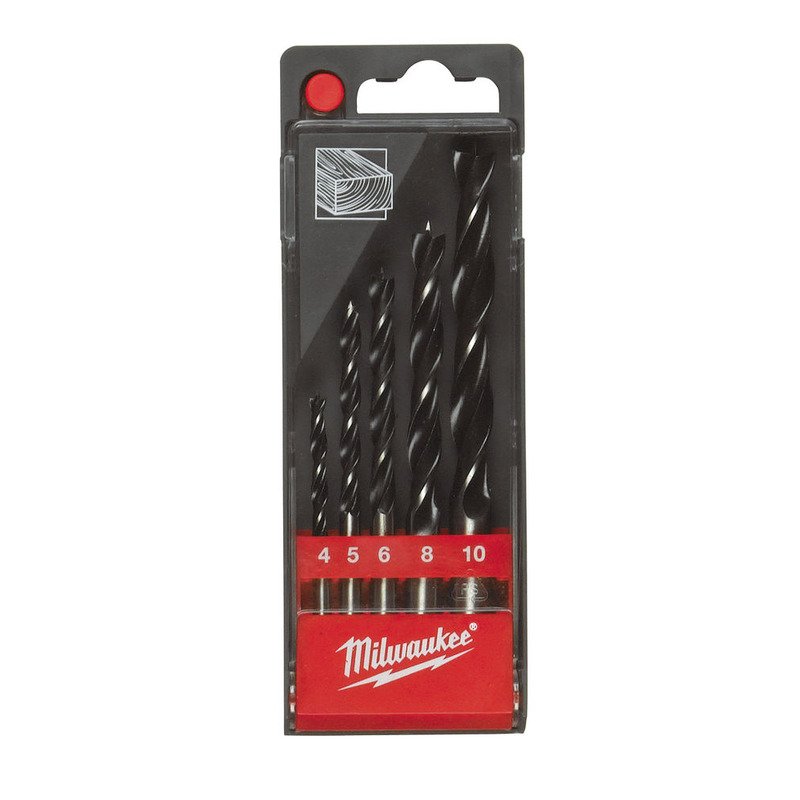 Milwaukee 4932352465 5pc Brad Point Drill Bits - buy online in Australia | Trade Tools Australia