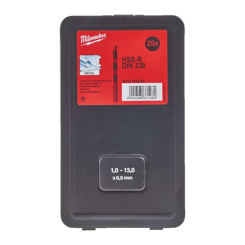 Milwaukee 4932352469 25pc HSS Rollforged Metal Drill Bits - buy online in Australia | Trade Tools Australia