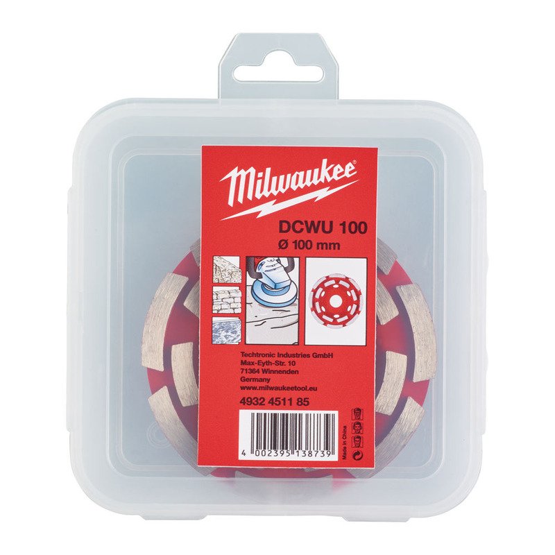 Milwaukee 4932451185 Diamond Cup Wheel - buy online in Australia | Trade Tools Australia