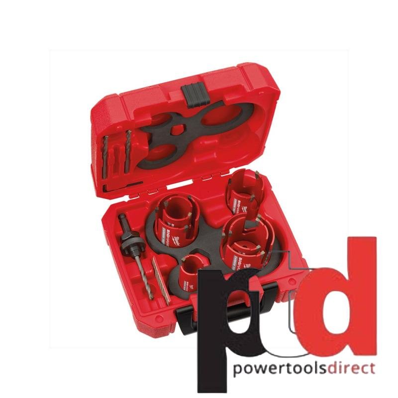 Milwaukee 4932464939 10 Piece Big Hawg Holesaw Set - buy online in Australia | Trade Tools Australia