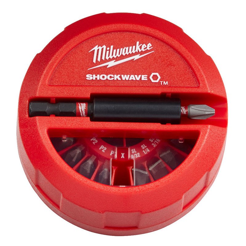 Milwaukee 4932472055 Shockwave 16pc Impact Duty Puck Bit Set - buy online in Australia | Trade Tools Australia