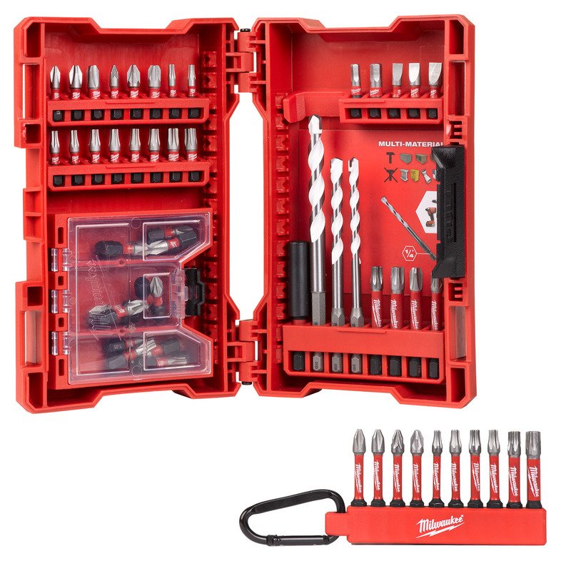 Milwaukee 4932479855 – 54pc Shockwave Impact Duty Accessory Set - buy online in Australia | Trade Tools Australia