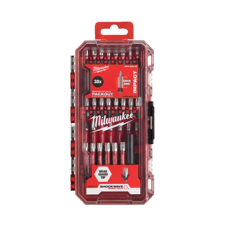 Milwaukee 4932492009 Shockwave 38pc Impact Duty Bit Set - buy online in Australia | Trade Tools Australia