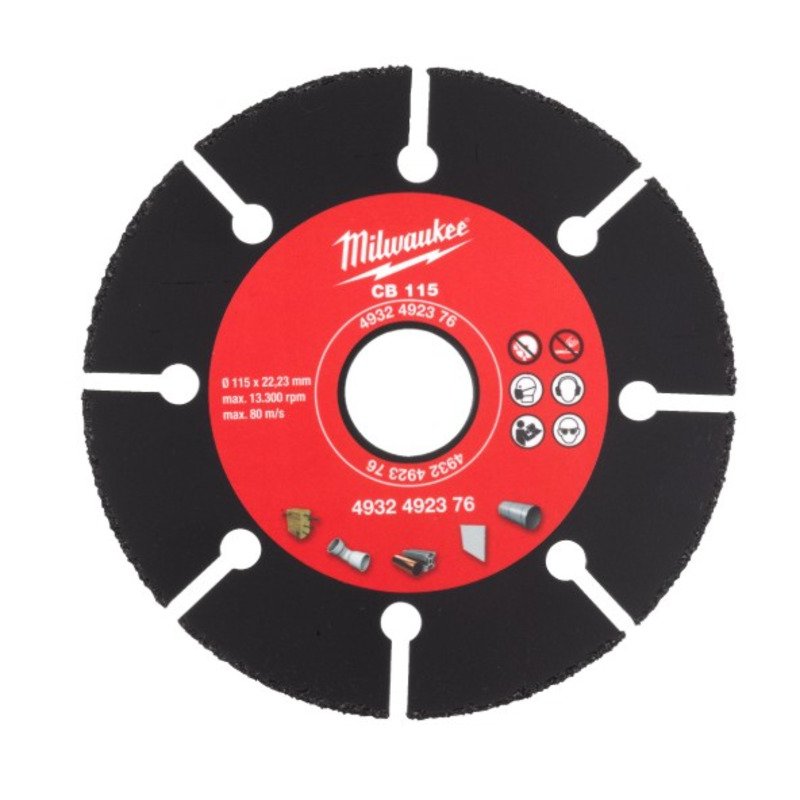 Milwaukee 4932492376 CB 115 mm Carbide Blade 115mm x 22.23mm - buy online in Australia | Trade Tools Australia