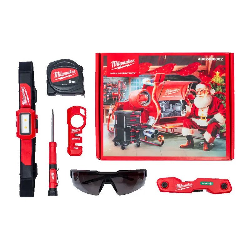 Milwaukee 4932498302 6 Piece Christmas Gift Box Set - buy online in Australia | Trade Tools Australia
