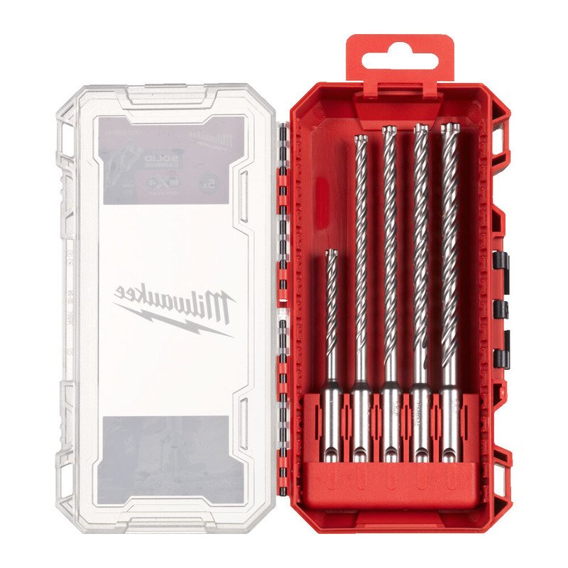 Milwaukee 4932500064 SDS-Plus MX4 Drill Bits – 5pc NG Set – 2 - buy online in Australia | Trade Tools Australia