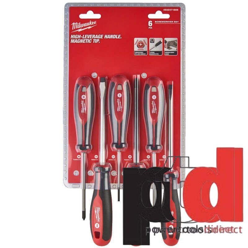 Milwaukee 6 Piece Tri-Lobe Screwdriver Set 4932471806 - buy online in Australia | Trade Tools Australia
