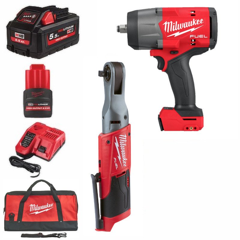 MILWAUKEE AUTOMOTIVE KIT WITH HIGH OUTPUT BATTERIES - buy online in Australia | Trade Tools Australia