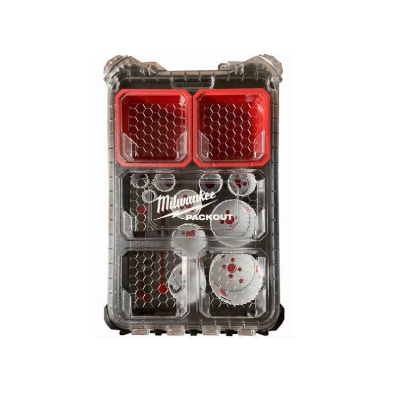 Milwaukee Holesaw Set Hole Dozer Bi-Metal In Packout Box - buy online in Australia | Trade Tools Australia