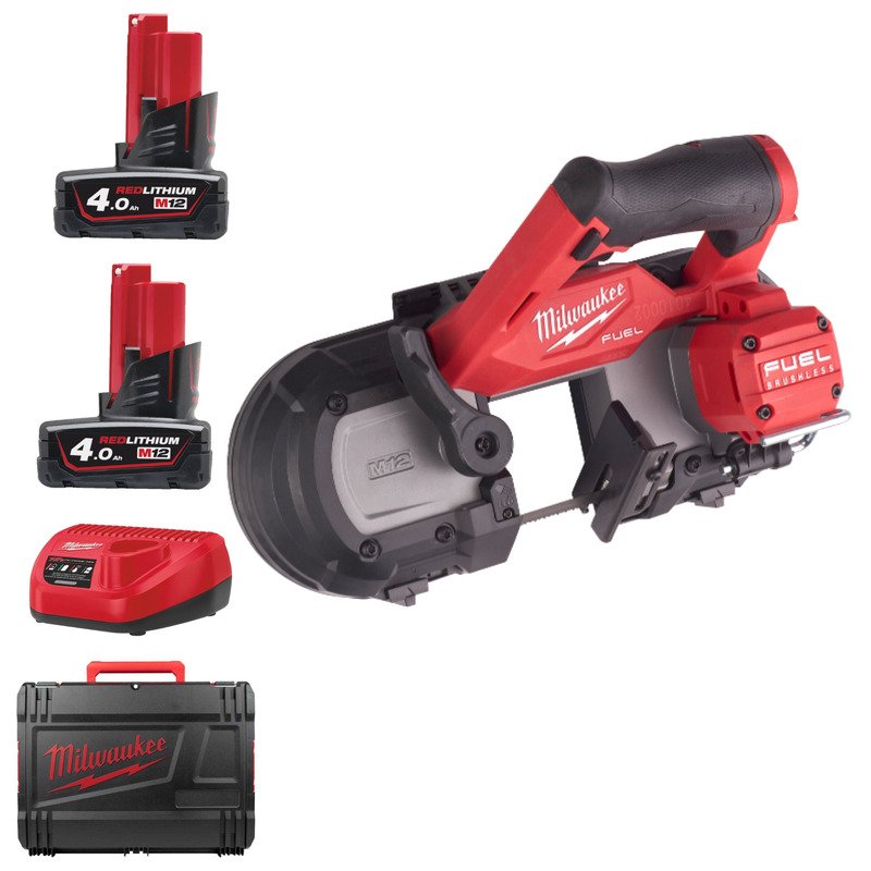 Milwaukee M12FBS64-402C M12 Fuel 64mm Band Saw Kit In Case - buy online in Australia | Trade Tools Australia