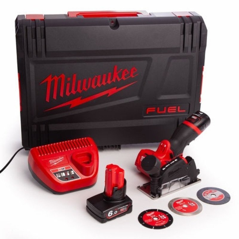 Milwaukee M12FCOT-622X 12v 1×6.0/2.0Ah Li-ion Cut Off Tool HD Box Kit - buy online in Australia | Trade Tools Australia