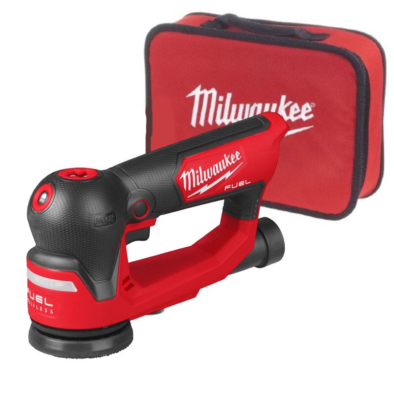 Milwaukee M12FSDR75-0B 12v Fuel 75mm Random Orbital Sander Naked in Bag - buy online in Australia | Trade Tools Australia