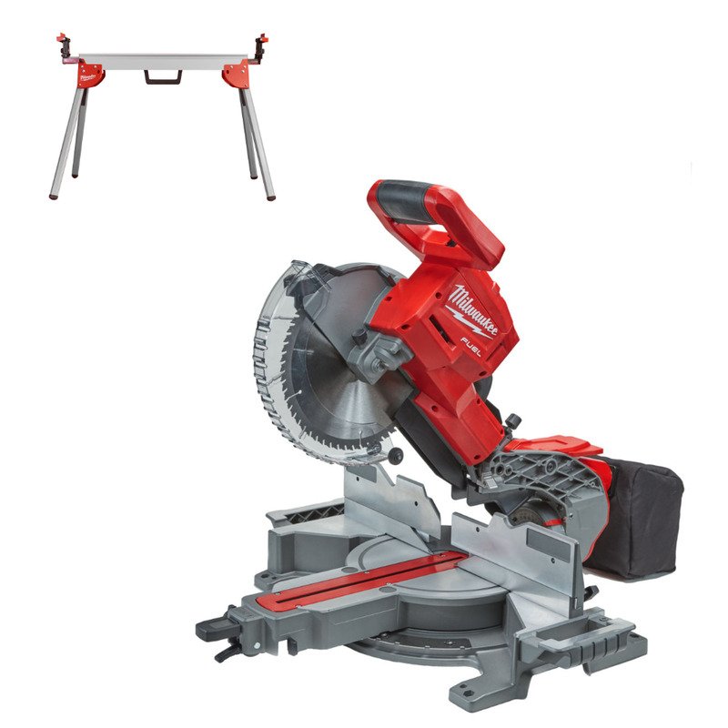 Milwaukee M18FMS254-0 18V Fuel 254mm Brushless Mitre Saw (Body Only) C/W MSL2000 Stand - buy online in Australia | Trade Tools Australia