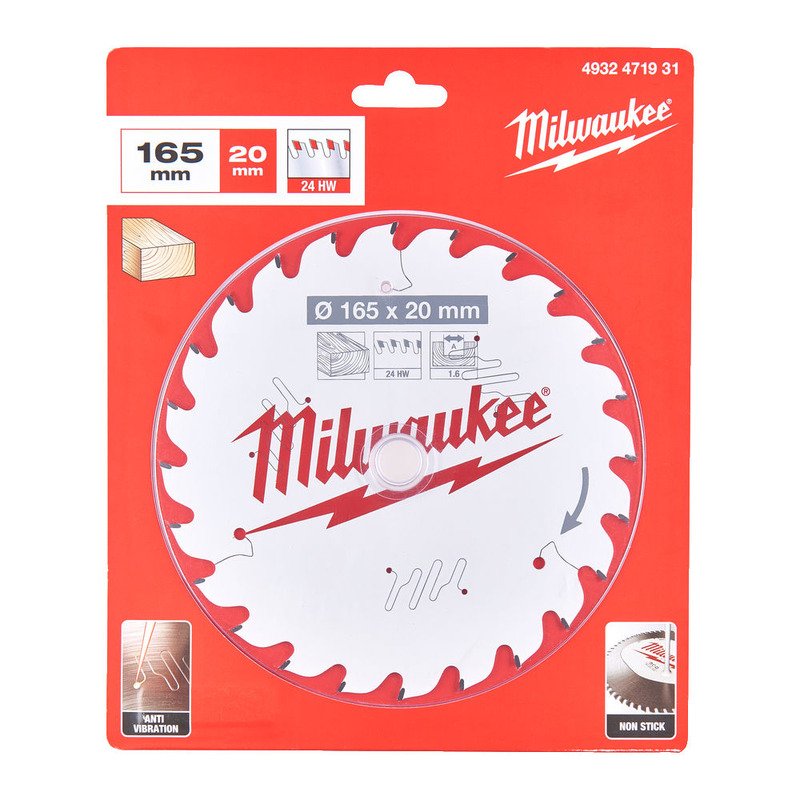 Milwaukee Plunge Saw Blades – Select Size - buy online in Australia | Trade Tools Australia
