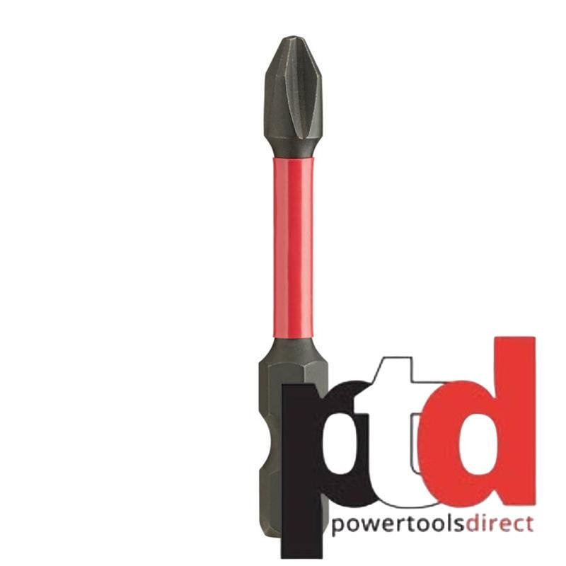 MILWAUKEE SHOCKWAVE IMPACT DUTY PH2 X 50MM SCREWDRIVING BIT - buy online in Australia | Trade Tools Australia