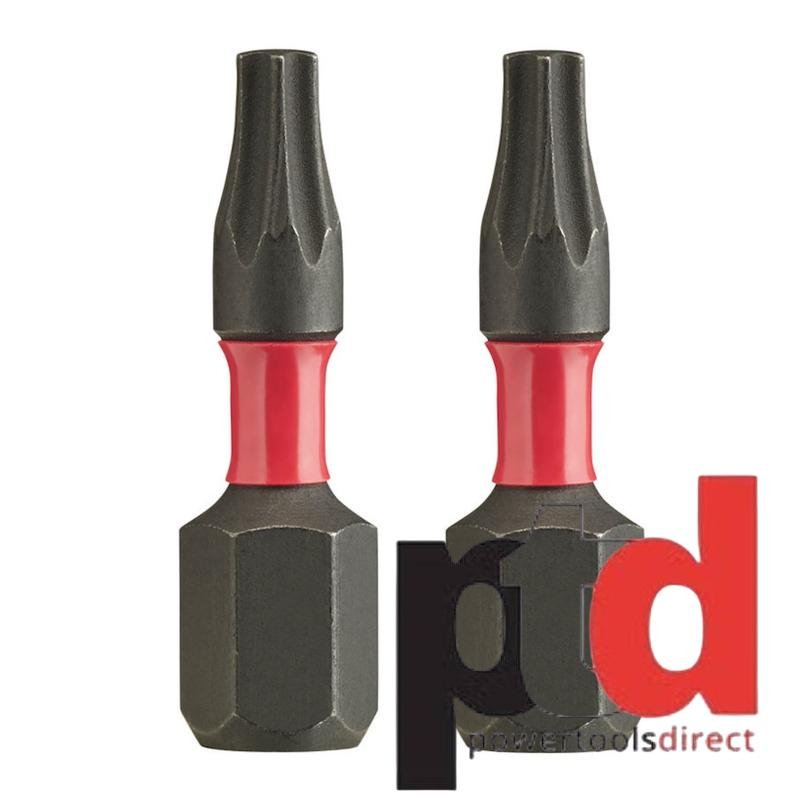 MILWAUKEE SHOCKWAVE IMPACT DUTY TX15 X 25MM SCREWDRIVING BITS - buy online in Australia | Trade Tools Australia