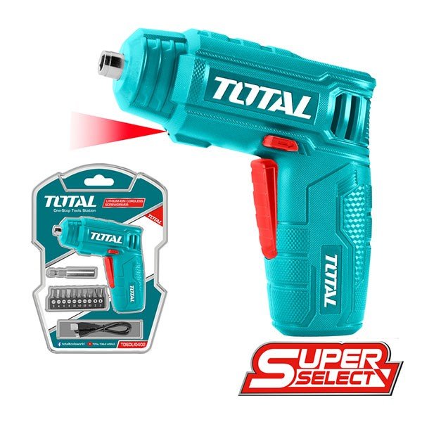 TOTAL 4v Power Screwdriver Set - buy online in Australia | Trade Tools Australia