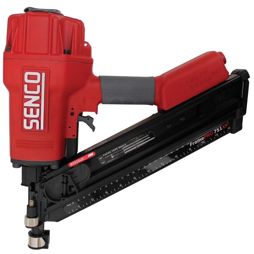 SENCO FramePro 751xp 50-90mm D Clip 34-Deg Air Nailer Framer SN751XP - buy online in Australia | Trade Tools Australia