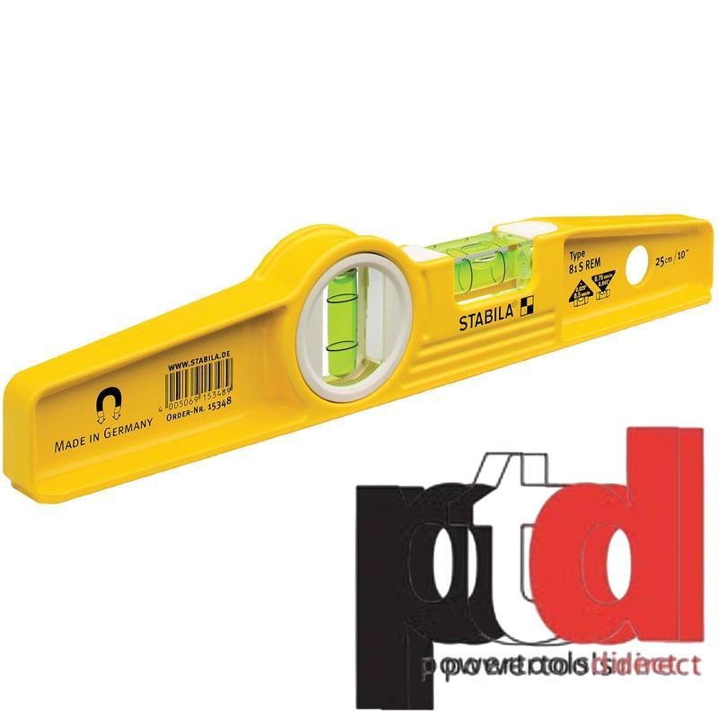 Stabila 81SREM-25 10″/25cm Rare Earth Magnetic Level - buy online in Australia | Trade Tools Australia