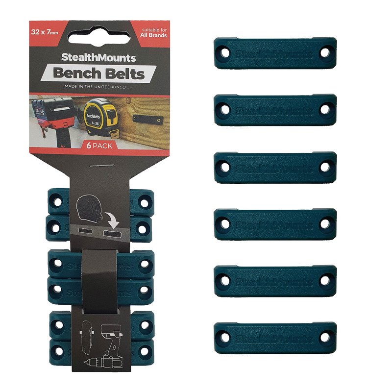 StealthMounts 6 Pack Bench Belts – Blue - buy online in Australia | Trade Tools Australia
