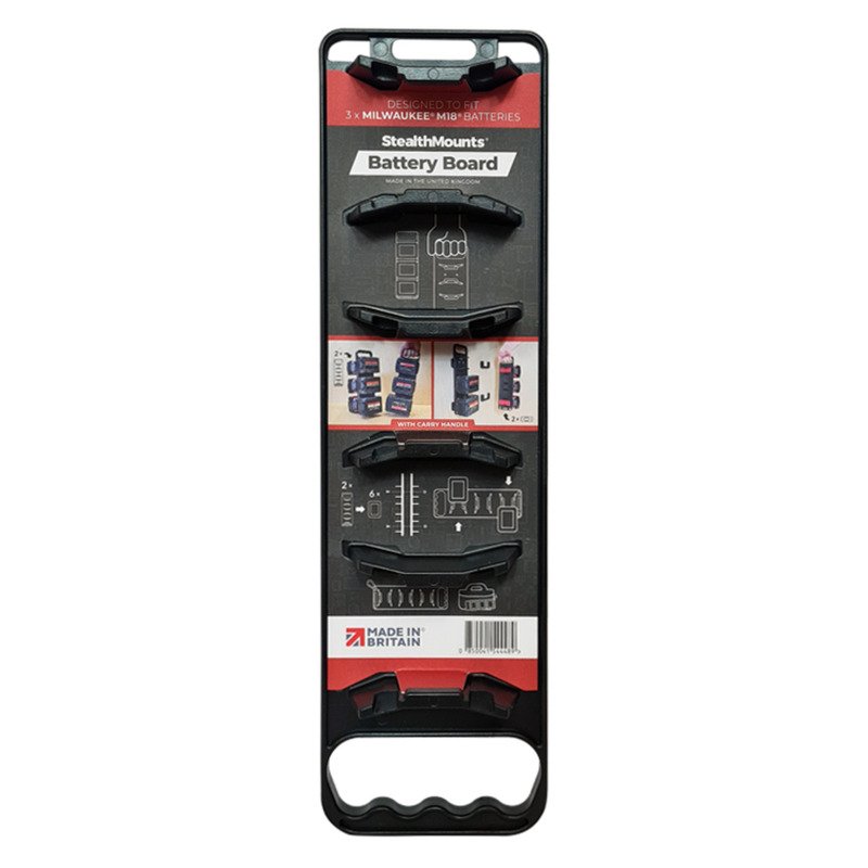 StealthMounts Battery Board for Milwaukee M18 - buy online in Australia | Trade Tools Australia