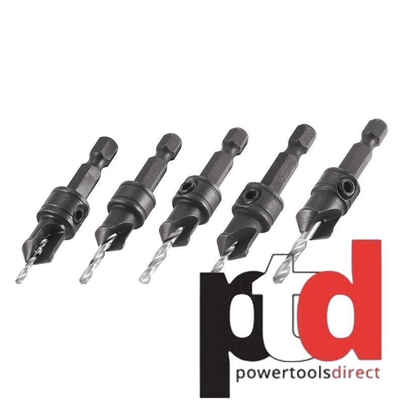 Trend QR/CS/SET Quick Release Countersink 5 Piece Set - buy online in Australia | Trade Tools Australia
