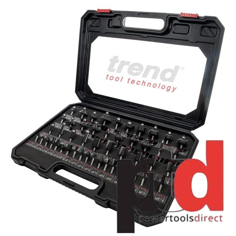 Trend SET/SS35X1/2TC 35pc 1/2in Router Cutter Starter Set - buy online in Australia | Trade Tools Australia