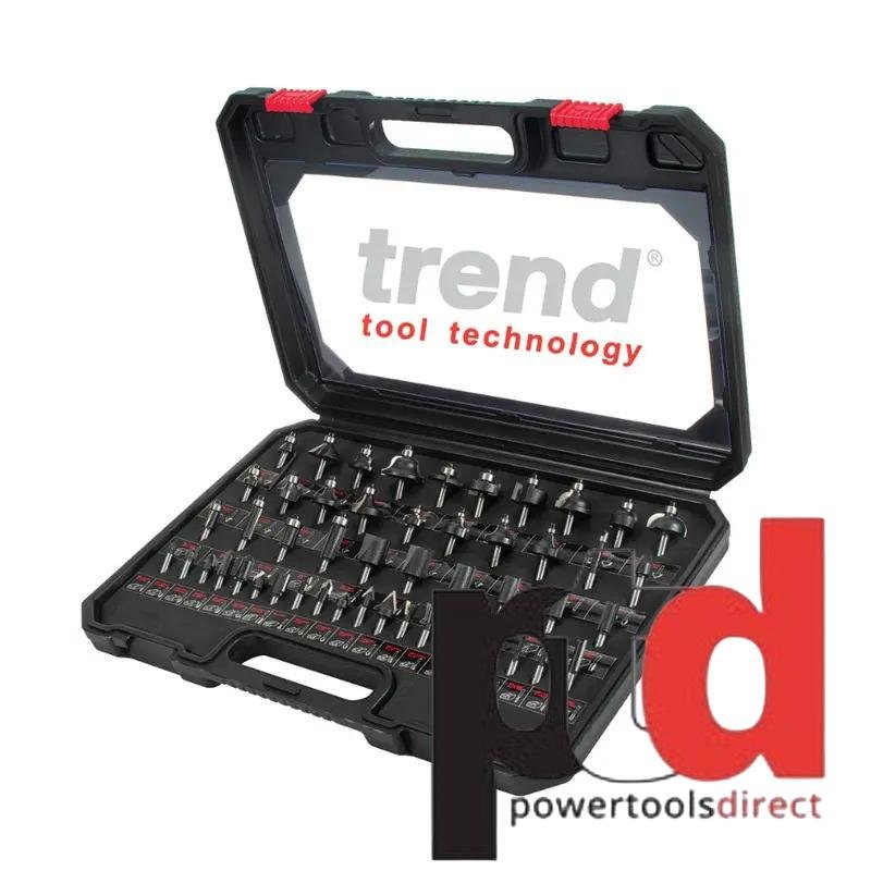 Trend Set/SS50X1/4TC 50pc Starter Cutter Set 1/4″ - buy online in Australia | Trade Tools Australia