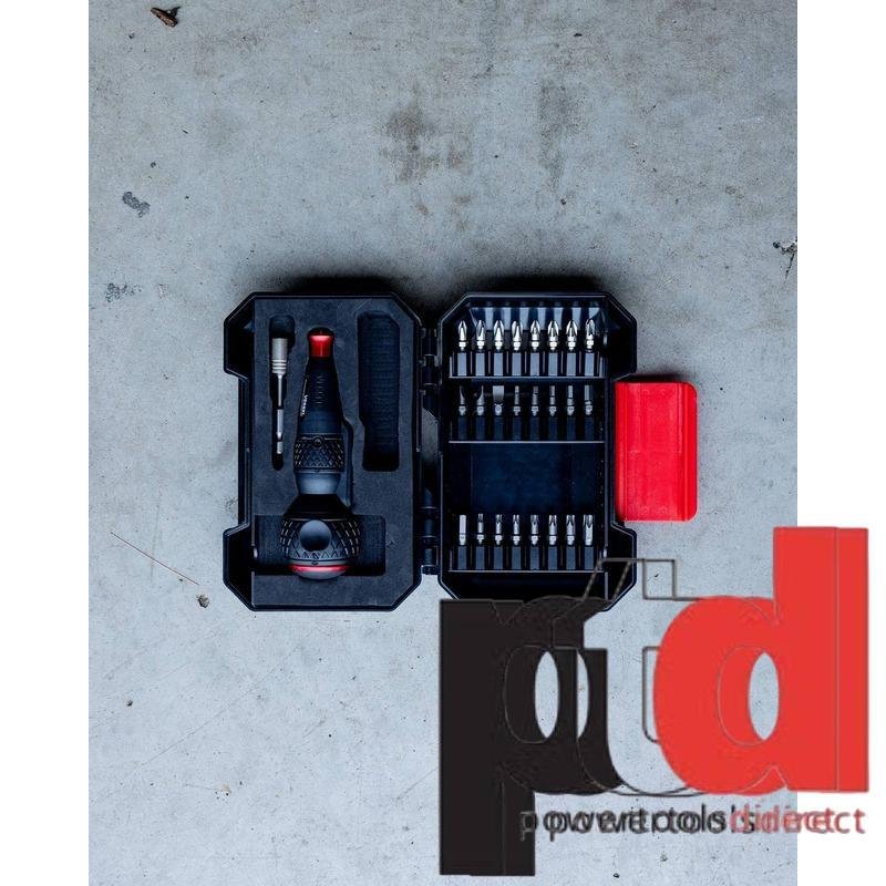 Vessel 24 Piece Bit Set With 220USB Ball Grip Screwdriver in Hard Case - buy online in Australia | Trade Tools Australia