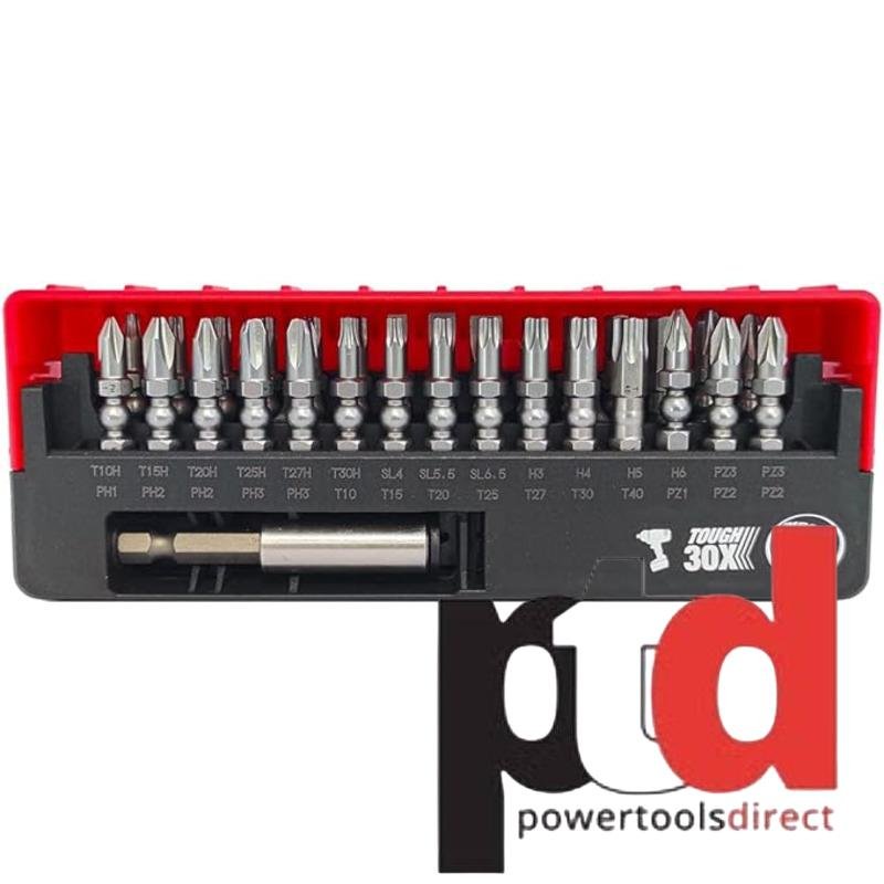Vessel 30pc Torsion Impact Ball Bits & Bit Holder IB31P01E - buy online in Australia | Trade Tools Australia