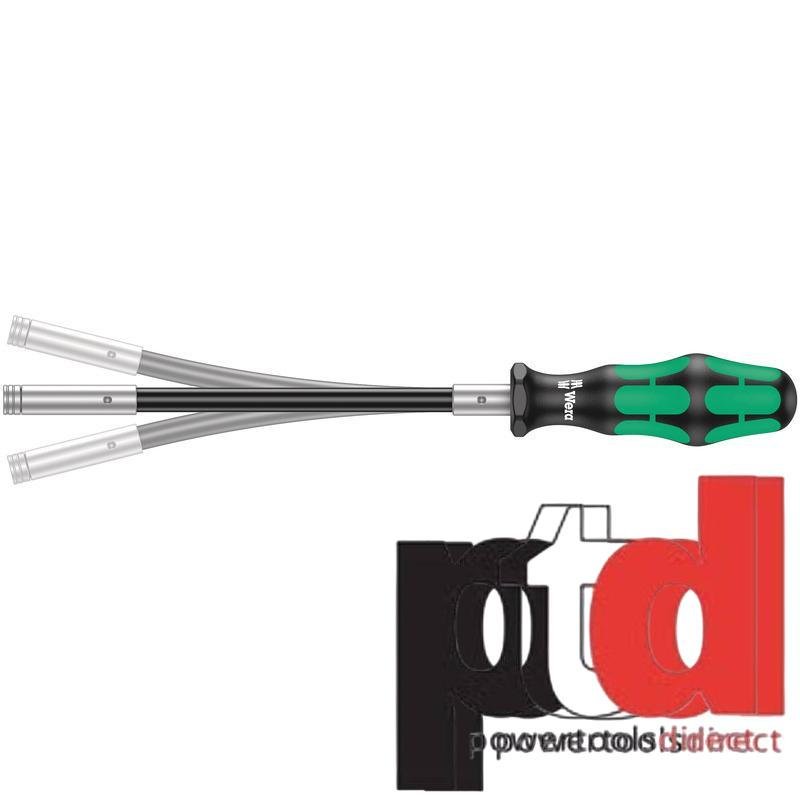 Wera 393 S Bitholding Screwdriver Extra Slim with Flexible Shaft, 1/4″ x 173.5 mm - buy online in Australia | Trade Tools Australia
