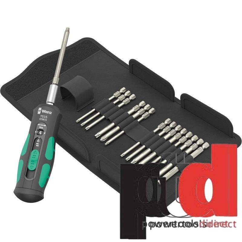 Wera 7515/16 Kraftform Safe-Torque Speed Universal 1 Screwdriver Set - buy online in Australia | Trade Tools Australia