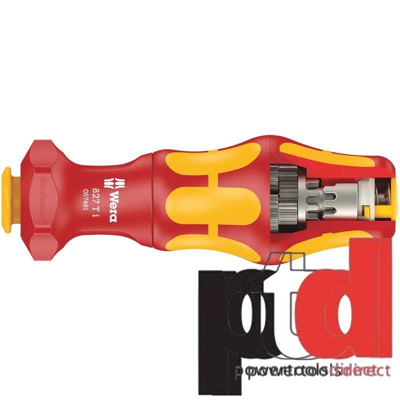 Wera 827 T i Kraftform Turbo blade holding handle, 9 x 125 mm - buy online in Australia | Trade Tools Australia