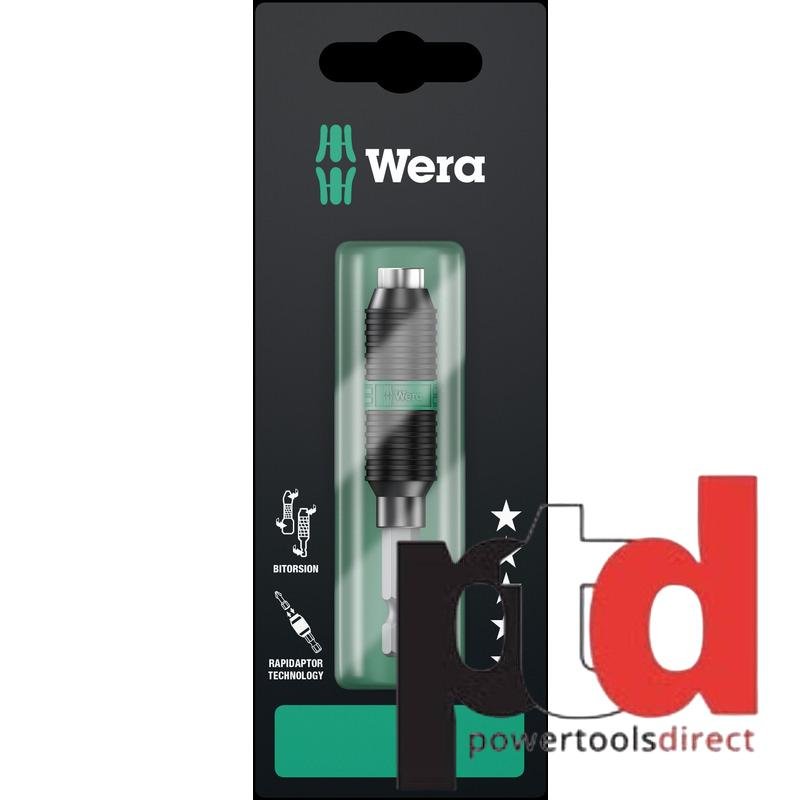 Wera 897/4 R SB Rapidaptor BiTorsion Universal Bit Holder, 1/4″ x 75 mm - buy online in Australia | Trade Tools Australia