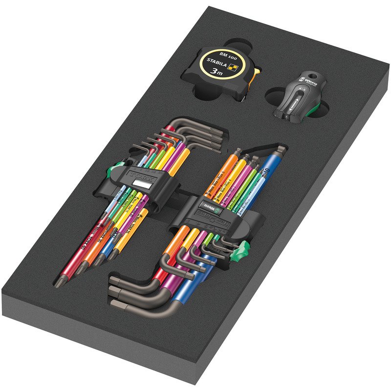 Wera 9740 Foam Insert L-key Set 1, 20pc - buy online in Australia | Trade Tools Australia