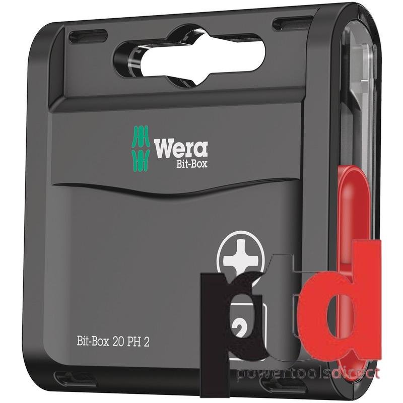 Wera Bit-Box 20 PH, PH2x25 mm – 20pc - buy online in Australia | Trade Tools Australia