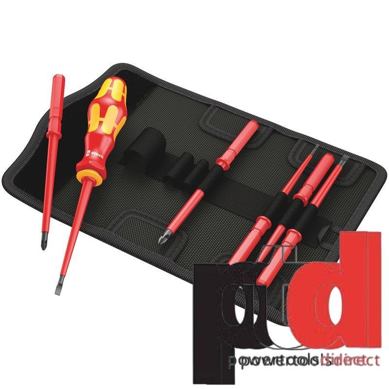 Wera Kraftform Kompakt VDE 7 Universal 1 Screwdriver Set, 7pc - buy online in Australia | Trade Tools Australia