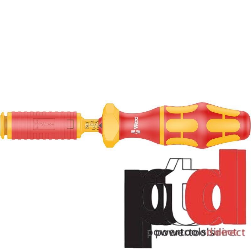 Wera Series 7400 VDE Kraftform Adjustable Torque Handle (0.3-3.5 Nm), 7444 VDE x 1.7-3.5 Nm - buy online in Australia | Trade Tools Australia