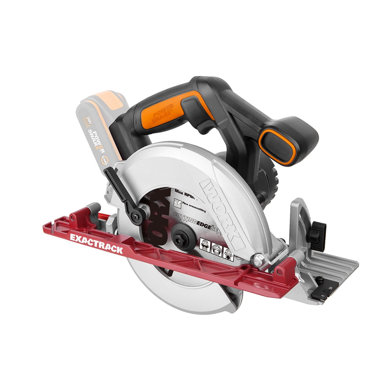 WORX 20V 165mm Circular Saw | POWERSHARE Tool Only - buy online in Australia | Trade Tools Australia